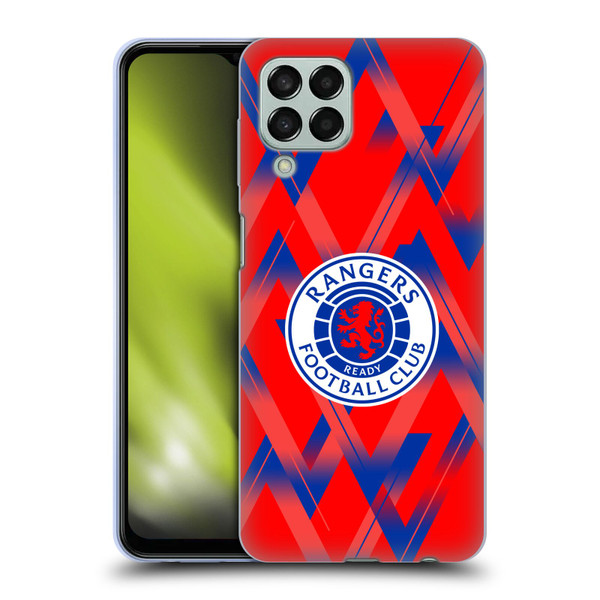 Rangers FC 2023/24 Kit Fourth Soft Gel Case for Samsung Galaxy M33 (2022)