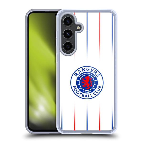 Rangers FC 2023/24 Kit Away Soft Gel Case for Samsung Galaxy S24+ 5G