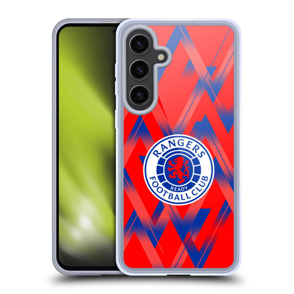 Rangers FC 2023/24 Kit Fourth Soft Gel Case for Samsung Galaxy S24+ 5G