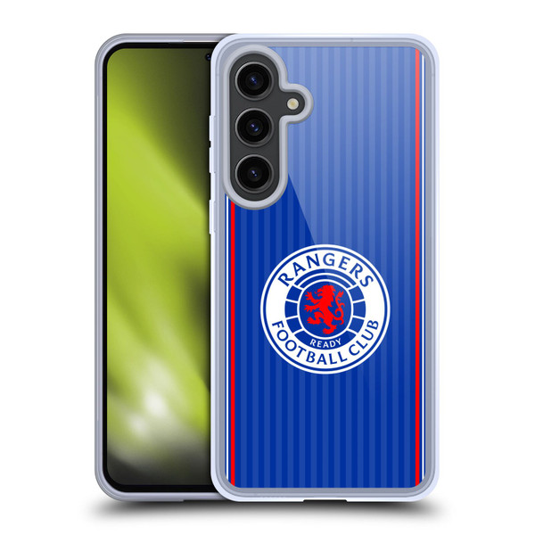 Rangers FC 2023/24 Kit Home Soft Gel Case for Samsung Galaxy S24+ 5G