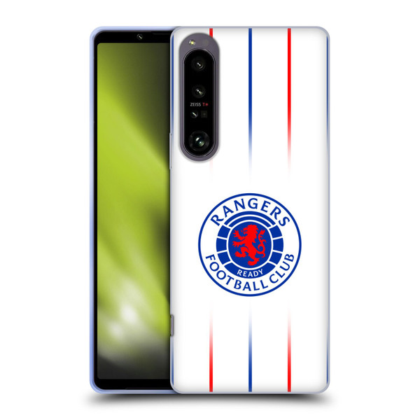 Rangers FC 2023/24 Kit Away Soft Gel Case for Sony Xperia 1 IV
