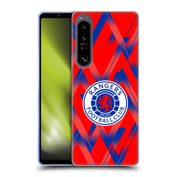 Rangers FC 2023/24 Kit Fourth Soft Gel Case for Sony Xperia 1 IV