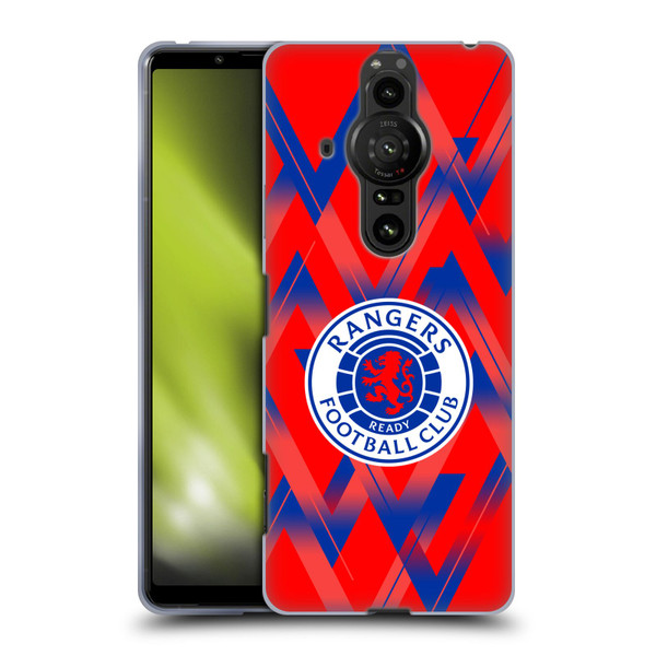 Rangers FC 2023/24 Kit Fourth Soft Gel Case for Sony Xperia Pro-I