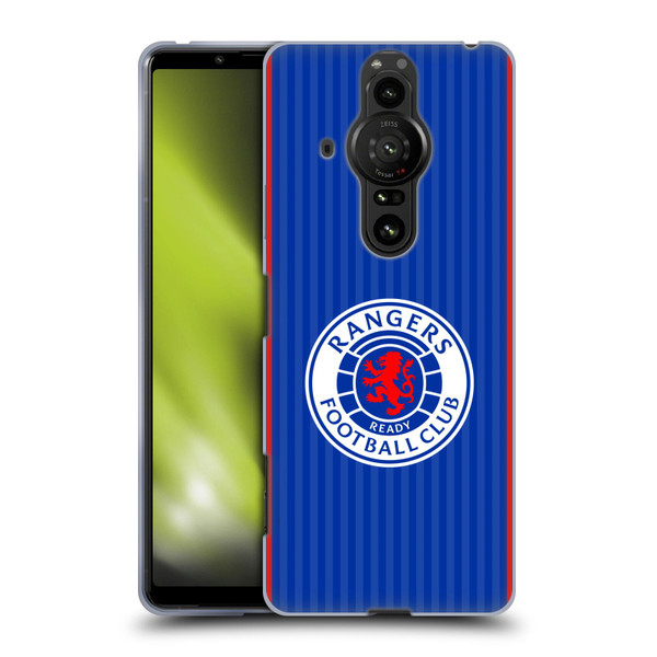 Rangers FC 2023/24 Kit Home Soft Gel Case for Sony Xperia Pro-I