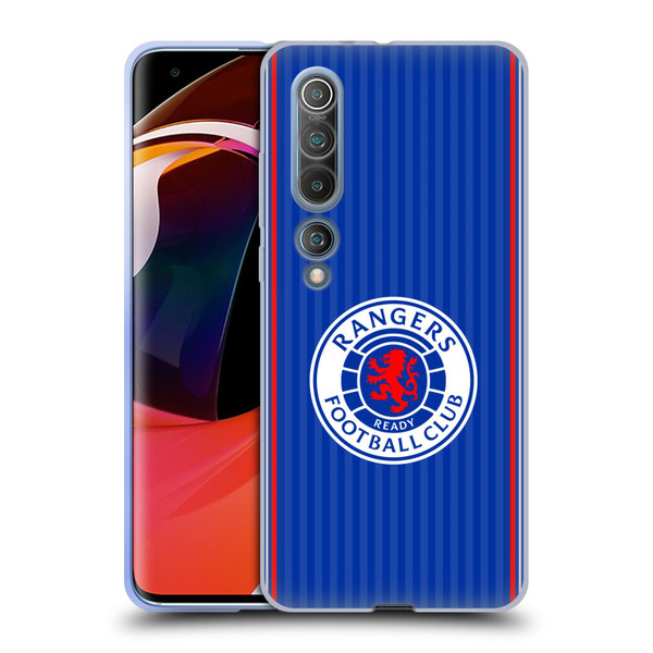Rangers FC 2023/24 Kit Home Soft Gel Case for Xiaomi Mi 10 5G / Mi 10 Pro 5G
