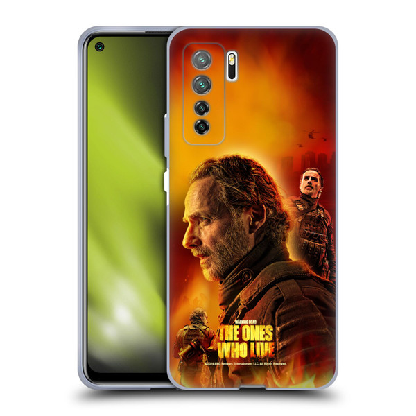 The Walking Dead: The Ones Who Live Key Art Rick Soft Gel Case for Huawei Nova 7 SE/P40 Lite 5G