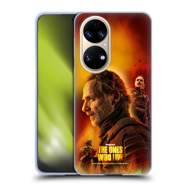 The Walking Dead: The Ones Who Live Key Art Rick Soft Gel Case for Huawei P50
