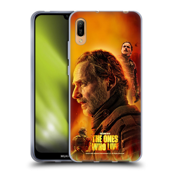The Walking Dead: The Ones Who Live Key Art Rick Soft Gel Case for Huawei Y6 Pro (2019)