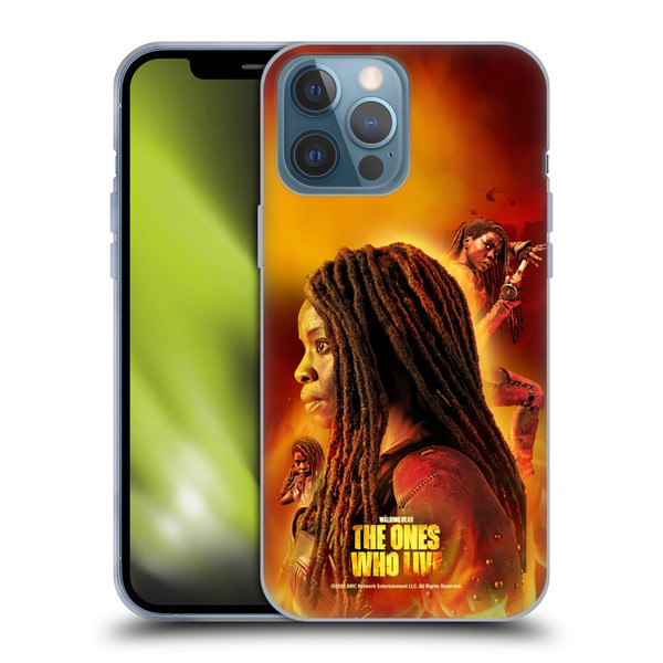 The Walking Dead: The Ones Who Live Key Art Michonne Soft Gel Case for Apple iPhone 13 Pro Max