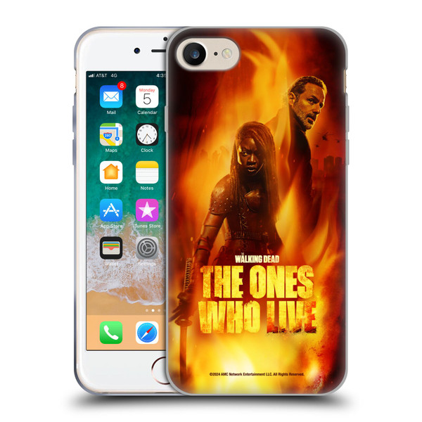 The Walking Dead: The Ones Who Live Key Art Poster Soft Gel Case for Apple iPhone 7 / 8 / SE 2020 & 2022