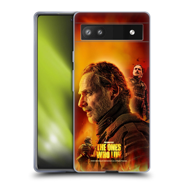 The Walking Dead: The Ones Who Live Key Art Rick Soft Gel Case for Google Pixel 6a