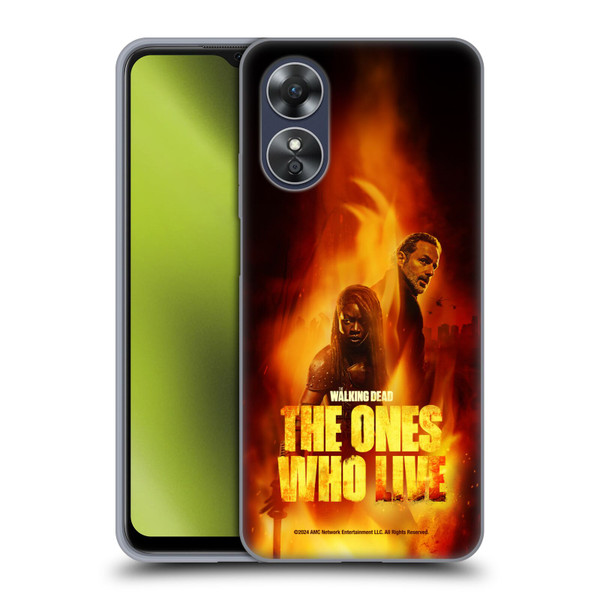The Walking Dead: The Ones Who Live Key Art Poster Soft Gel Case for OPPO A17