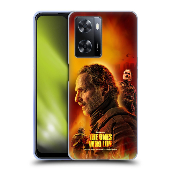 The Walking Dead: The Ones Who Live Key Art Rick Soft Gel Case for OPPO A57s