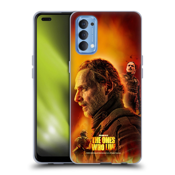 The Walking Dead: The Ones Who Live Key Art Rick Soft Gel Case for OPPO Reno 4 5G