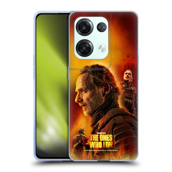 The Walking Dead: The Ones Who Live Key Art Rick Soft Gel Case for OPPO Reno8 Pro