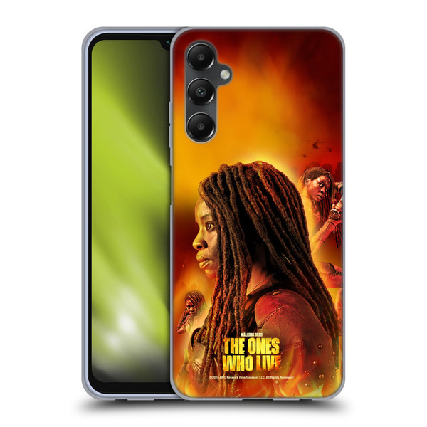 The Walking Dead: The Ones Who Live Key Art Michonne Soft Gel Case for Samsung Galaxy A05s
