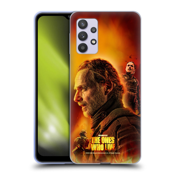 The Walking Dead: The Ones Who Live Key Art Rick Soft Gel Case for Samsung Galaxy A32 5G / M32 5G (2021)