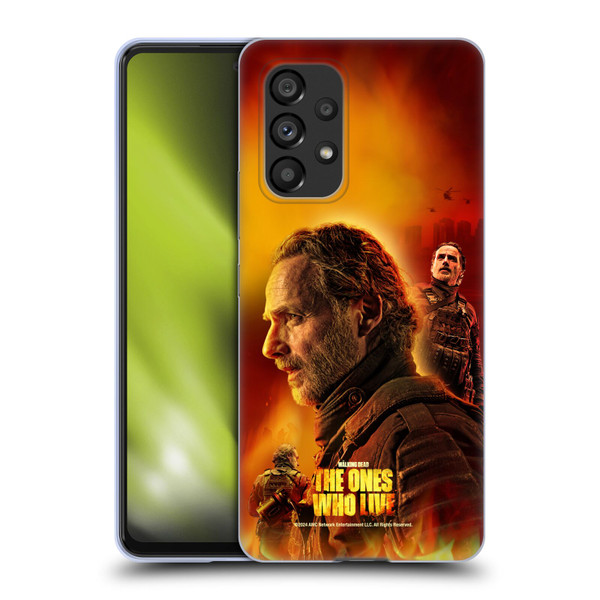 The Walking Dead: The Ones Who Live Key Art Rick Soft Gel Case for Samsung Galaxy A53 5G (2022)