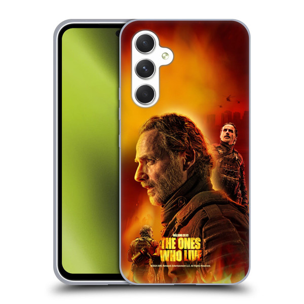 The Walking Dead: The Ones Who Live Key Art Rick Soft Gel Case for Samsung Galaxy A54 5G