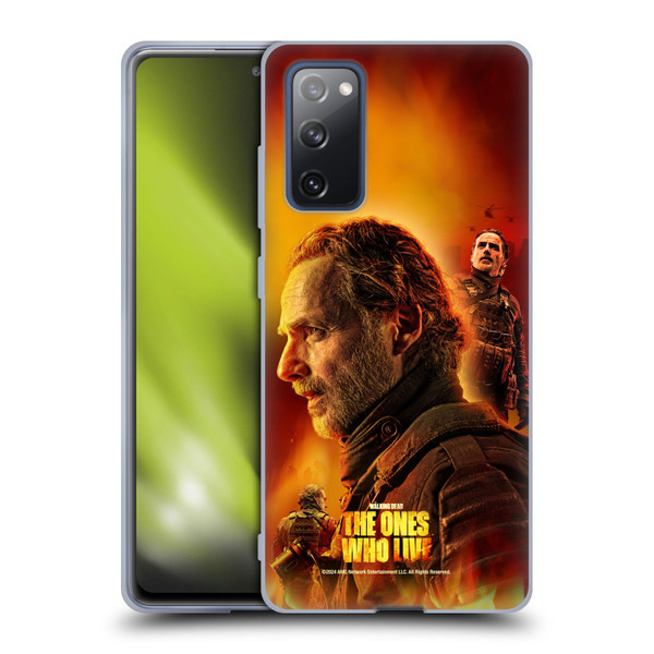 The Walking Dead: The Ones Who Live Key Art Rick Soft Gel Case for Samsung Galaxy S20 FE / 5G