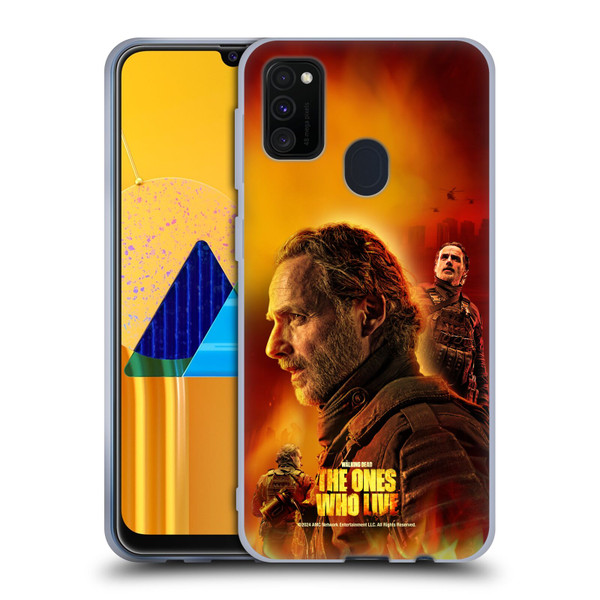 The Walking Dead: The Ones Who Live Key Art Rick Soft Gel Case for Samsung Galaxy M30s (2019)/M21 (2020)