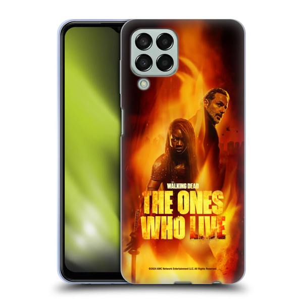 The Walking Dead: The Ones Who Live Key Art Poster Soft Gel Case for Samsung Galaxy M33 (2022)