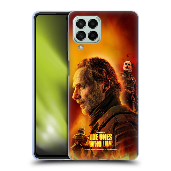 The Walking Dead: The Ones Who Live Key Art Rick Soft Gel Case for Samsung Galaxy M53 (2022)