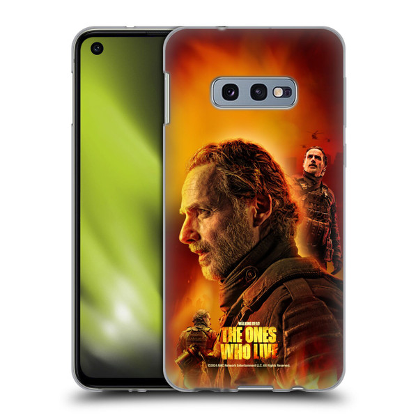The Walking Dead: The Ones Who Live Key Art Rick Soft Gel Case for Samsung Galaxy S10e