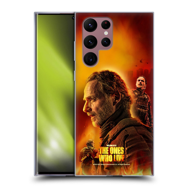 The Walking Dead: The Ones Who Live Key Art Rick Soft Gel Case for Samsung Galaxy S22 Ultra 5G