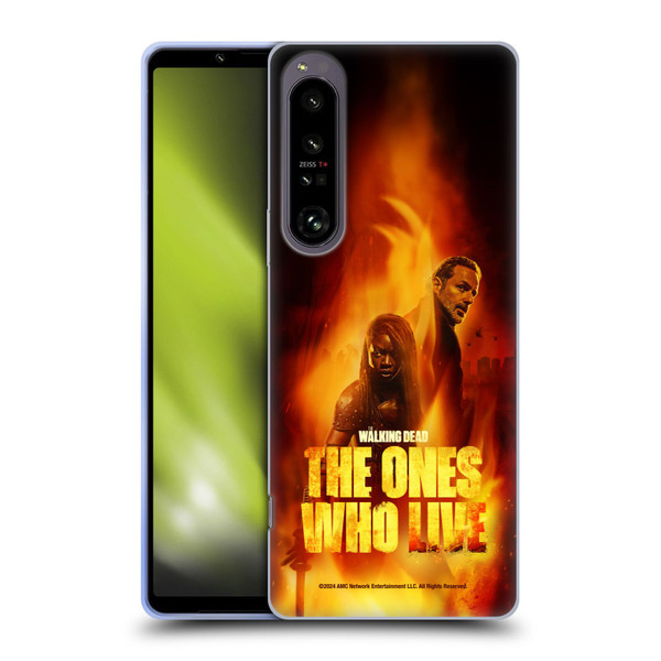 The Walking Dead: The Ones Who Live Key Art Poster Soft Gel Case for Sony Xperia 1 IV