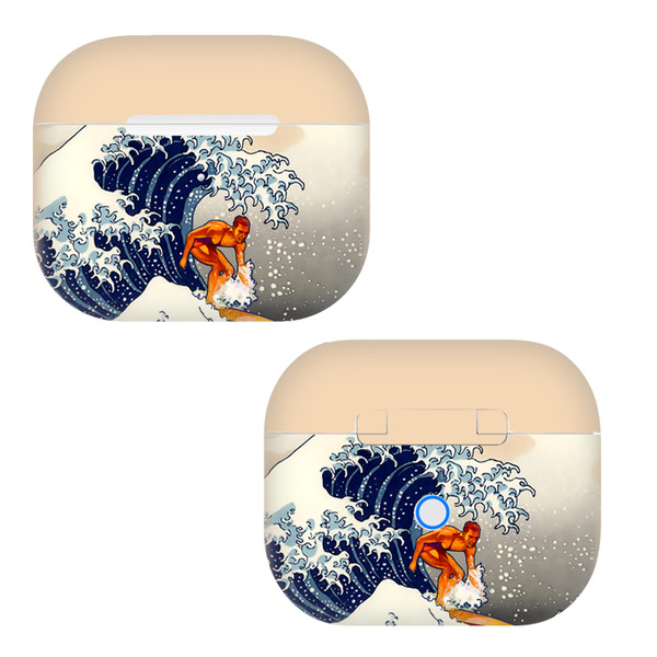 Dave Loblaw Sea 2 Wave Surfer Vinyl Sticker Skin Decal Cover for Apple AirPods 3 3rd Gen Charging Case