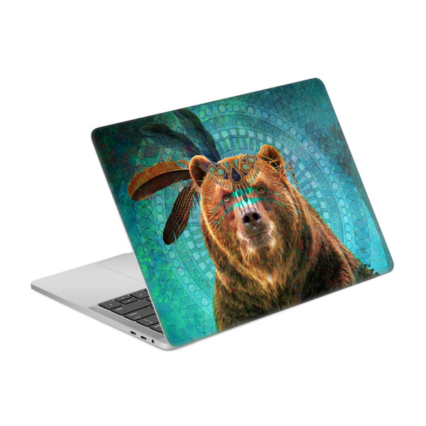 Jena DellaGrottaglia Animals Bear Vinyl Sticker Skin Decal Cover for Apple MacBook Pro 13" A1989 / A2159