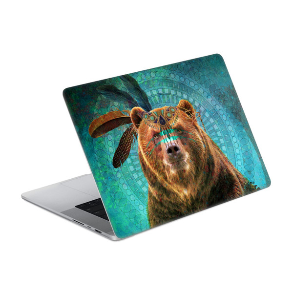 Jena DellaGrottaglia Animals Bear Vinyl Sticker Skin Decal Cover for Apple MacBook Pro 16" A2485