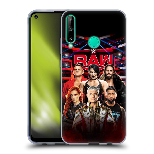 WWE Pay-Per-View Superstars 2024 Raw Soft Gel Case for Huawei P40 lite E