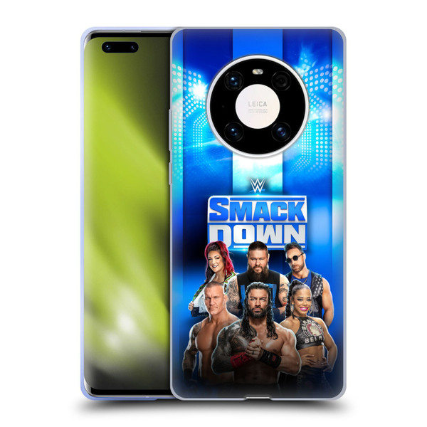 WWE Pay-Per-View Superstars 2024 Smackdown! Soft Gel Case for Huawei Mate 40 Pro 5G