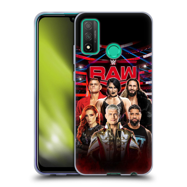 WWE Pay-Per-View Superstars 2024 Raw Soft Gel Case for Huawei P Smart (2020)