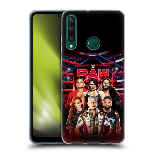 WWE Pay-Per-View Superstars 2024 Raw Soft Gel Case for Huawei Y6p