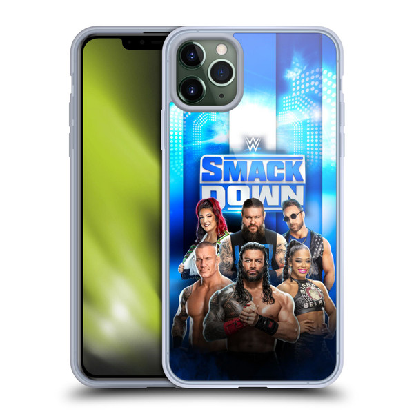 WWE Pay-Per-View Superstars 2024 Smackdown! Soft Gel Case for Apple iPhone 11 Pro Max