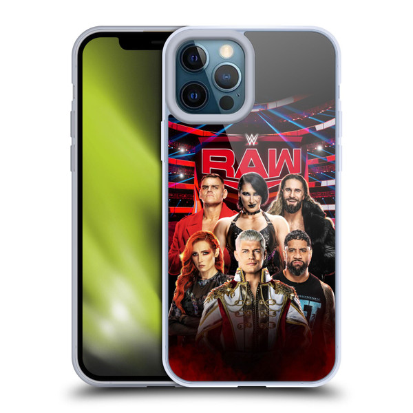WWE Pay-Per-View Superstars 2024 Raw Soft Gel Case for Apple iPhone 12 Pro Max