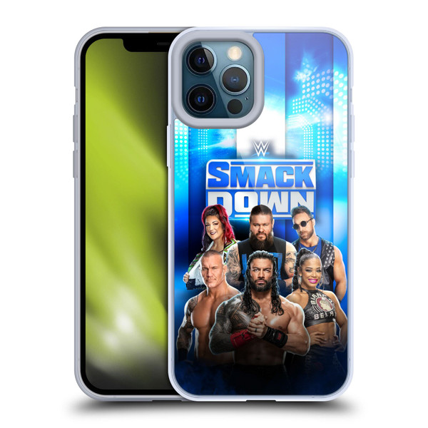 WWE Pay-Per-View Superstars 2024 Smackdown! Soft Gel Case for Apple iPhone 12 Pro Max