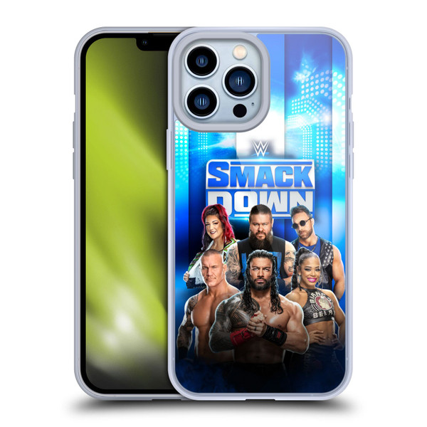 WWE Pay-Per-View Superstars 2024 Smackdown! Soft Gel Case for Apple iPhone 13 Pro Max