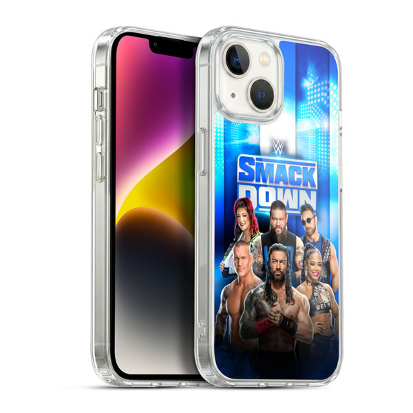 WWE Pay-Per-View Superstars 2024 Smackdown! Soft Gel Case for Apple iPhone 14