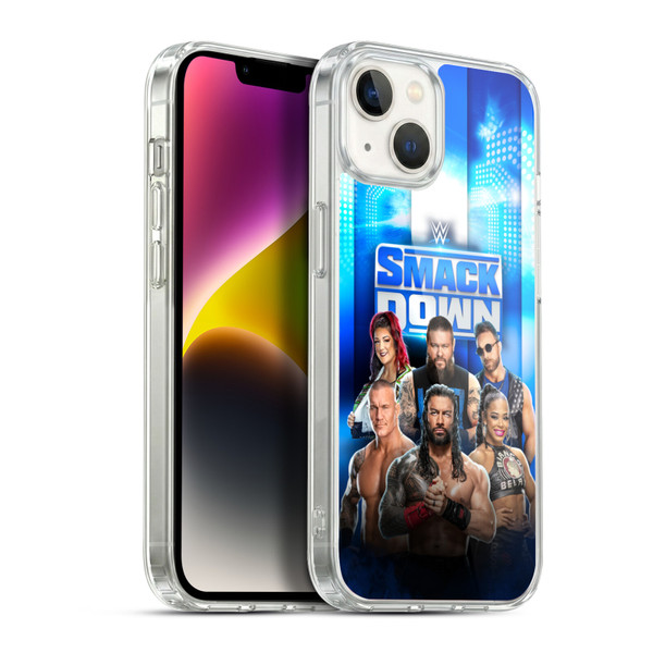 WWE Pay-Per-View Superstars 2024 Smackdown! Soft Gel Case for Apple iPhone 14 Plus & MagSafe