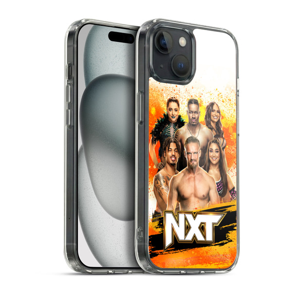 WWE Pay-Per-View Superstars 2024 NXT Soft Gel Case for Apple iPhone 15 Plus & MagSafe