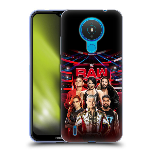 WWE Pay-Per-View Superstars 2024 Raw Soft Gel Case for Nokia 1.4