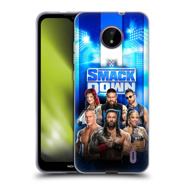 WWE Pay-Per-View Superstars 2024 Smackdown! Soft Gel Case for Nokia C10 / C20