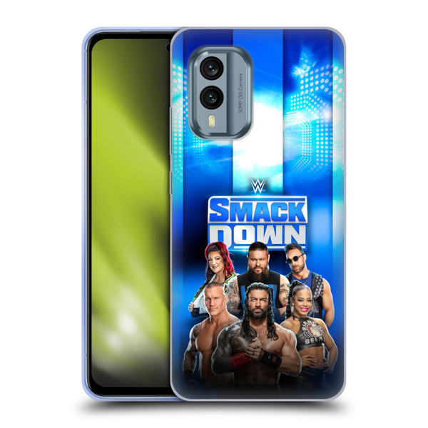 WWE Pay-Per-View Superstars 2024 Smackdown! Soft Gel Case for Nokia X30