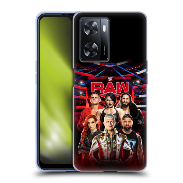 WWE Pay-Per-View Superstars 2024 Raw Soft Gel Case for OPPO A57s