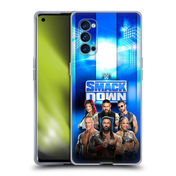 WWE Pay-Per-View Superstars 2024 Smackdown! Soft Gel Case for OPPO Reno 4 Pro 5G