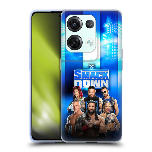 WWE Pay-Per-View Superstars 2024 Smackdown! Soft Gel Case for OPPO Reno8 Pro
